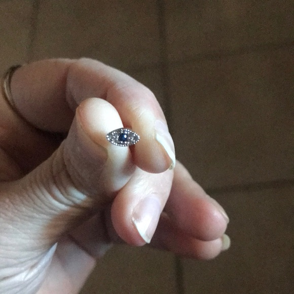 Jewelry - Silver Evil Eye Nose Piercing